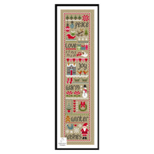 Load image into Gallery viewer, Christmas Wishes (Taupe) Cross Stitch Kit