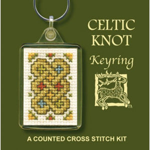 Celtic Knot - Cross Stitch Key Ring Kit
