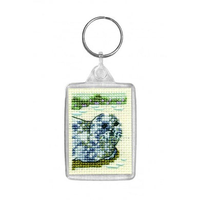 Seal  - Cross Stitch Key Ring Kit