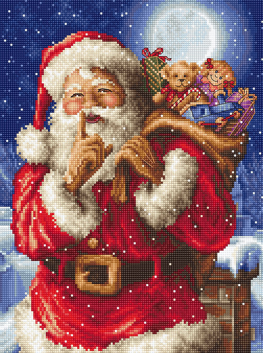 Santa's Secret Cross Stitch Kit