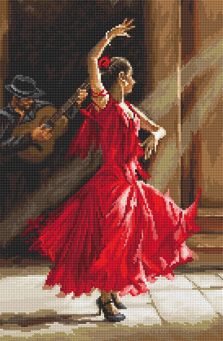 Flamenco Cross Stitch Kit