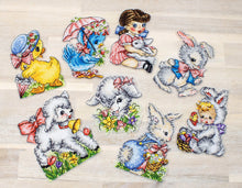 Load image into Gallery viewer, Easter Ornaments Cross Stitch Kit