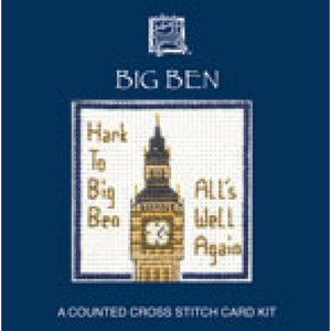 Big Ben - Cross Stitch Mini Card Kit