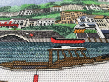 Load image into Gallery viewer, Looe Harbour Cross Stitch Kit