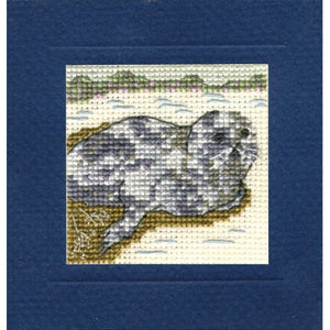 Seal - Cross Stitch Mini Card Kit