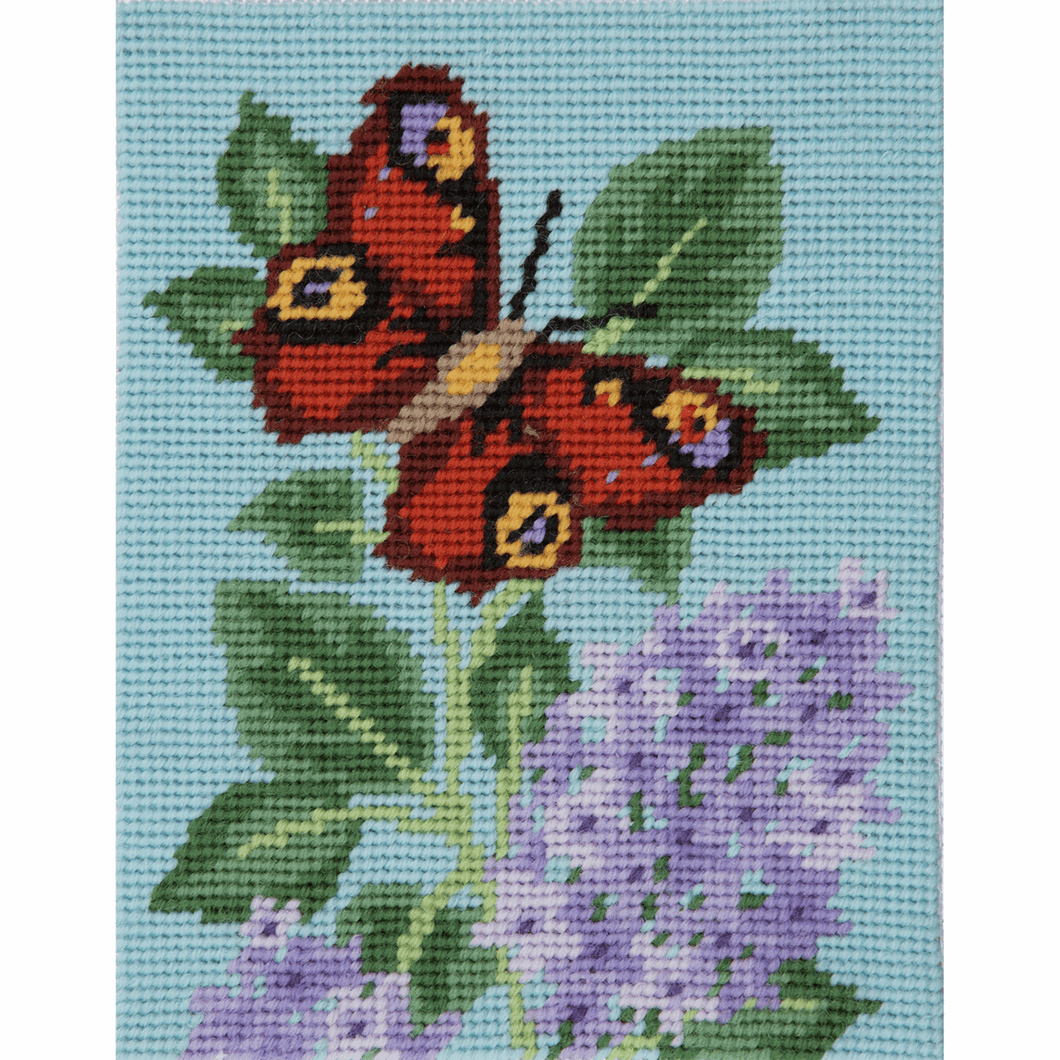 Peacock Butterfly Starter Tapestry Kit