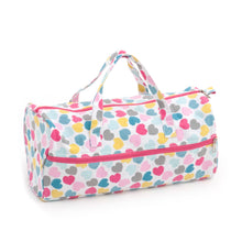 Load image into Gallery viewer, Knitting Bag (Fabric Handles) - Love Hearts