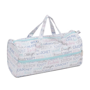 Knitting Bag (Fabric Handles) - Haby Words