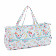 Load image into Gallery viewer, Knitting Bag (Fabric Handles) - Rainbow