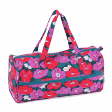 Load image into Gallery viewer, Knitting Bag (Fabric Handles) - Modern Floral