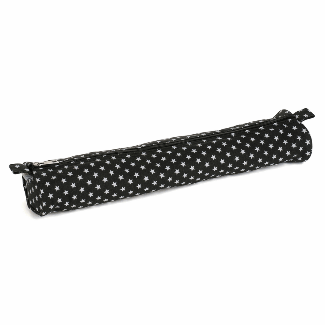 Knitting Pin Case (Soft) - Black Star
