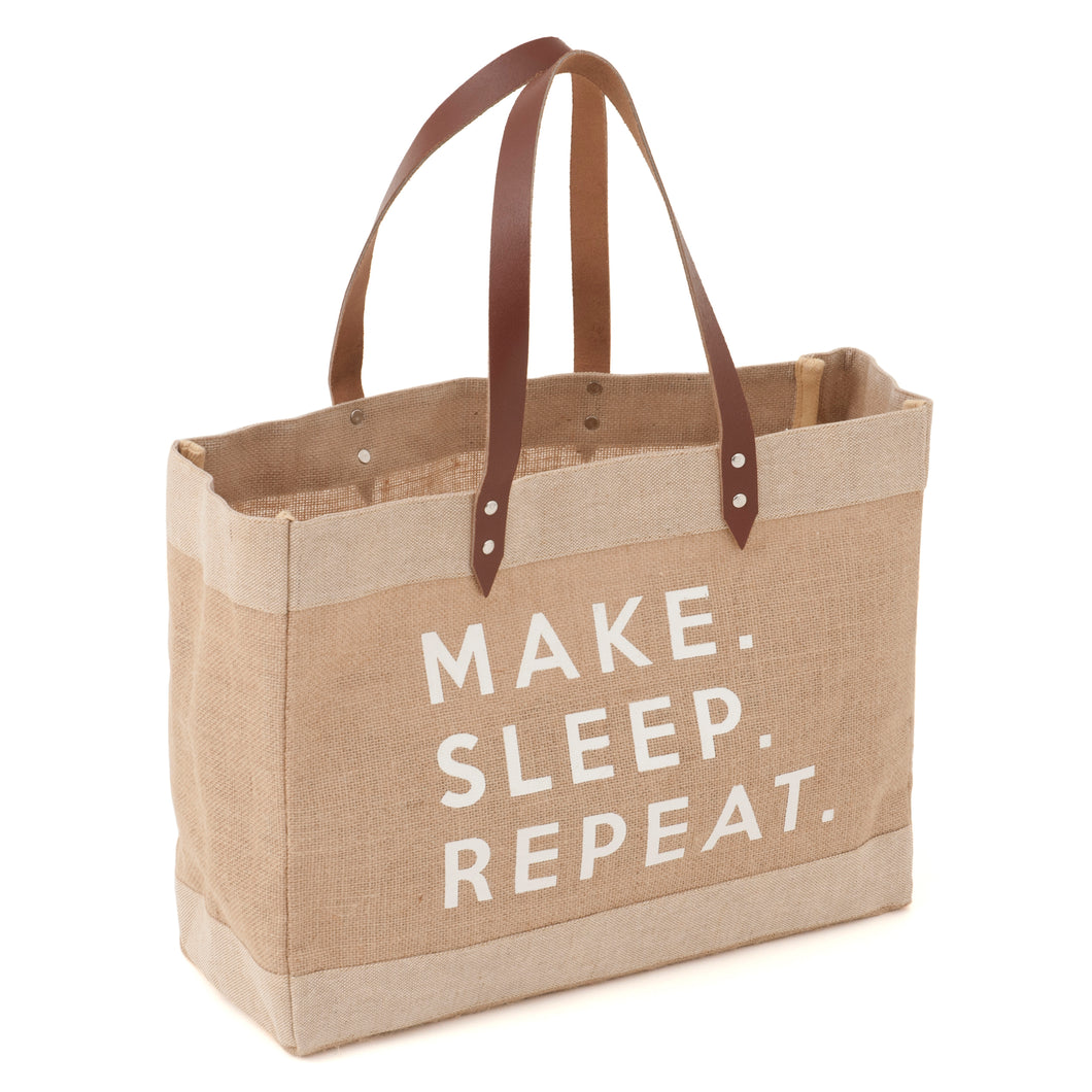 Tote Bag ~ Make Sleep Repeat