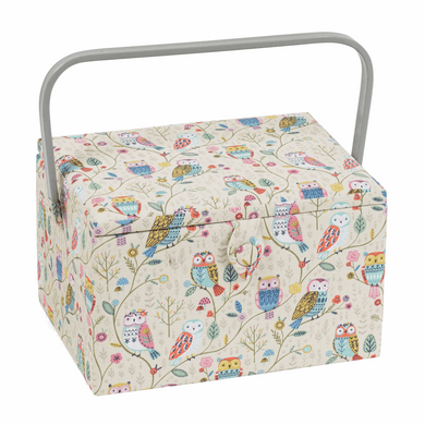 Twit Twoo (Owl) Large Sewing Box