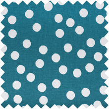 Load image into Gallery viewer, Teal Spot Medium Sewing Box