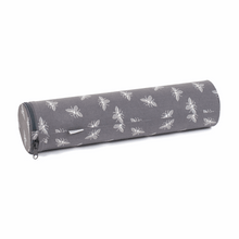 Load image into Gallery viewer, Tube Knitting Pin Case - Grey Bees