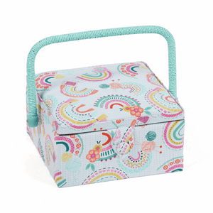 Rainbow Square Sewing Box
