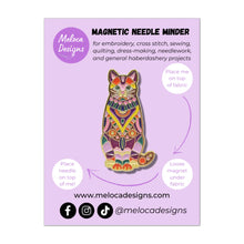 Load image into Gallery viewer, Mandala Cat Needle Minder