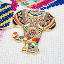 Load image into Gallery viewer, Mandala Elephant Needle Minder