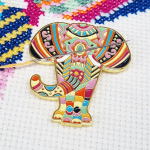 Mandala Elephant Cross Stitch Kit