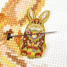 Load image into Gallery viewer, Mandala Rabbit Cross Stitch Kit