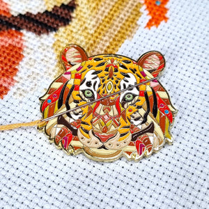 Mandala Tiger Cross Stitch Kit