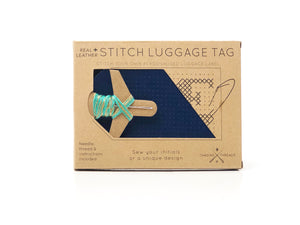 Stitch Luggage Tag Kit - Navy