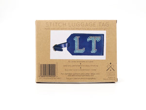 Stitch Luggage Tag Kit - Navy