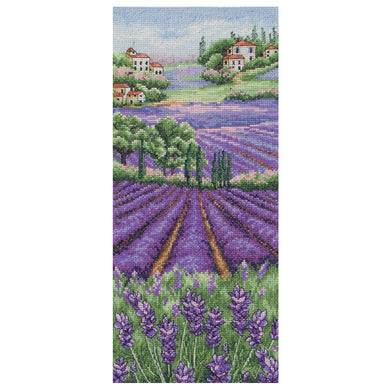 Provence Lavender Scape Cross Stitch Kit