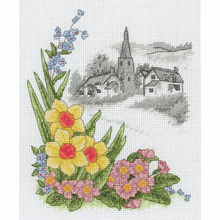 Load image into Gallery viewer, Spring Days Cross Stitch Kit