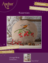 Load image into Gallery viewer, Vintage Birds Embroidery Round Cushion Kit