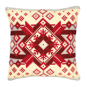 Geometric Cross Stitch Cushion Front Kit