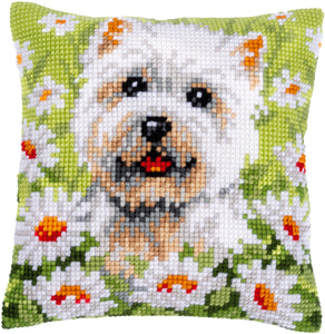 Dog - Cross Stitch Cushion Front Kit