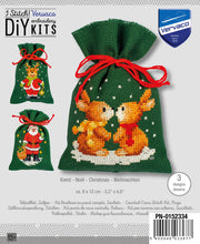 Load image into Gallery viewer, Christmas Gift Bags Cross Stitch Kit