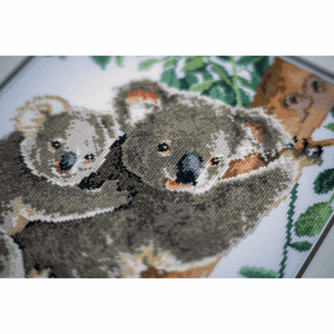 Koala with Baby Cross Stitch Kit