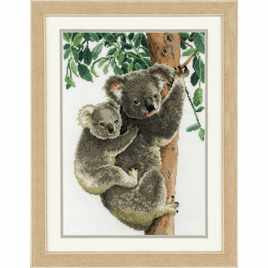 Koala with Baby Cross Stitch Kit