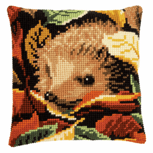 Hedgehog - Cross Stitch Cushion Front Kit