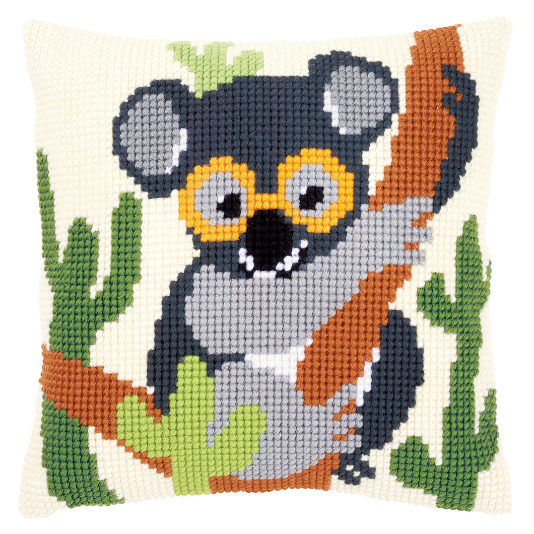 Koala Cross Stitch Cushion Front Kit