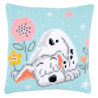 Dalmatian Cross Stitch Cushion Front Kit