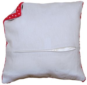Cushion Back - Grey with Zipper - 45cm x 45cm