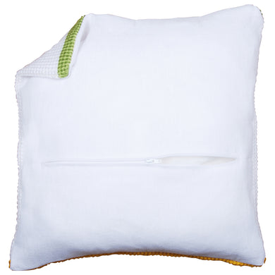 Cushion Back - White with Zipper - 45cm x 45cm