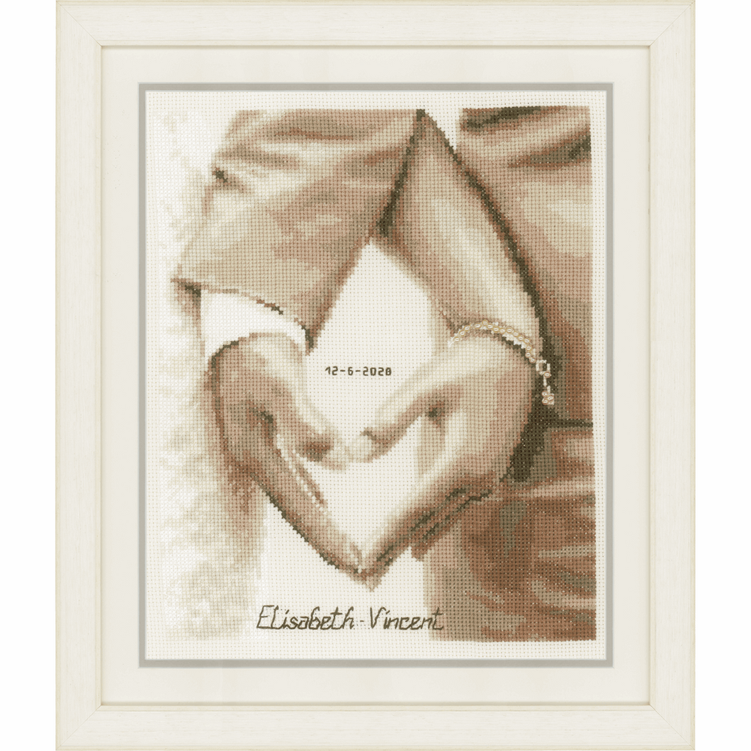 Heart of the Newlyweds - Cross Stitch Kit