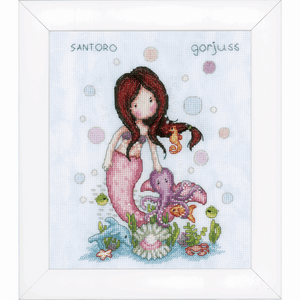 Vervaco Counted Cross Stitch Kit Gorjuss Nice to Sea You Cotton Club Crafts