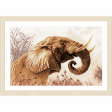 Load image into Gallery viewer, An Elephant Call Cross Stitch Kit