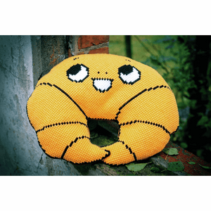 Croissant Cross Stitch Cushion Kit