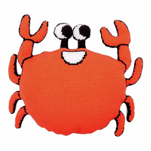 Load image into Gallery viewer, Crab Cross Stitch Cushion Kit