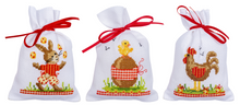 Load image into Gallery viewer, Easter Gift Bags - Cross Stitch Kit