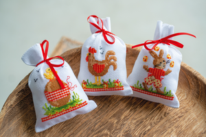 Easter Gift Bags - Cross Stitch Kit