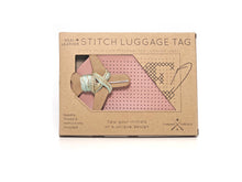 Load image into Gallery viewer, Stitch Luggage Tag Kit - Pink