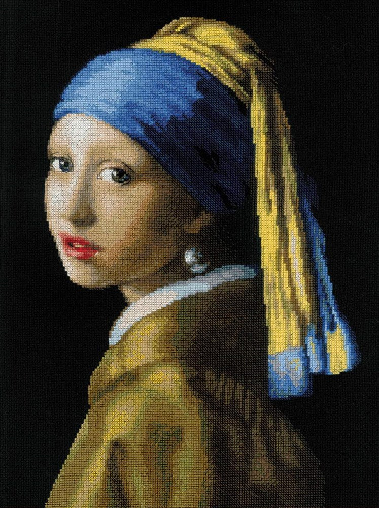 Girl with a Pearl Earring (Vermeer) Cross Stitch Kit