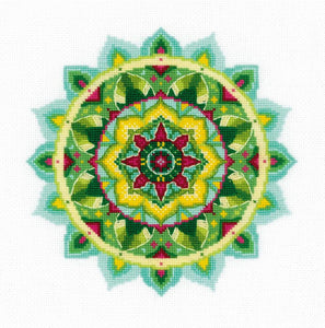 Self Knowledge Mandala Cross Stitch Kit